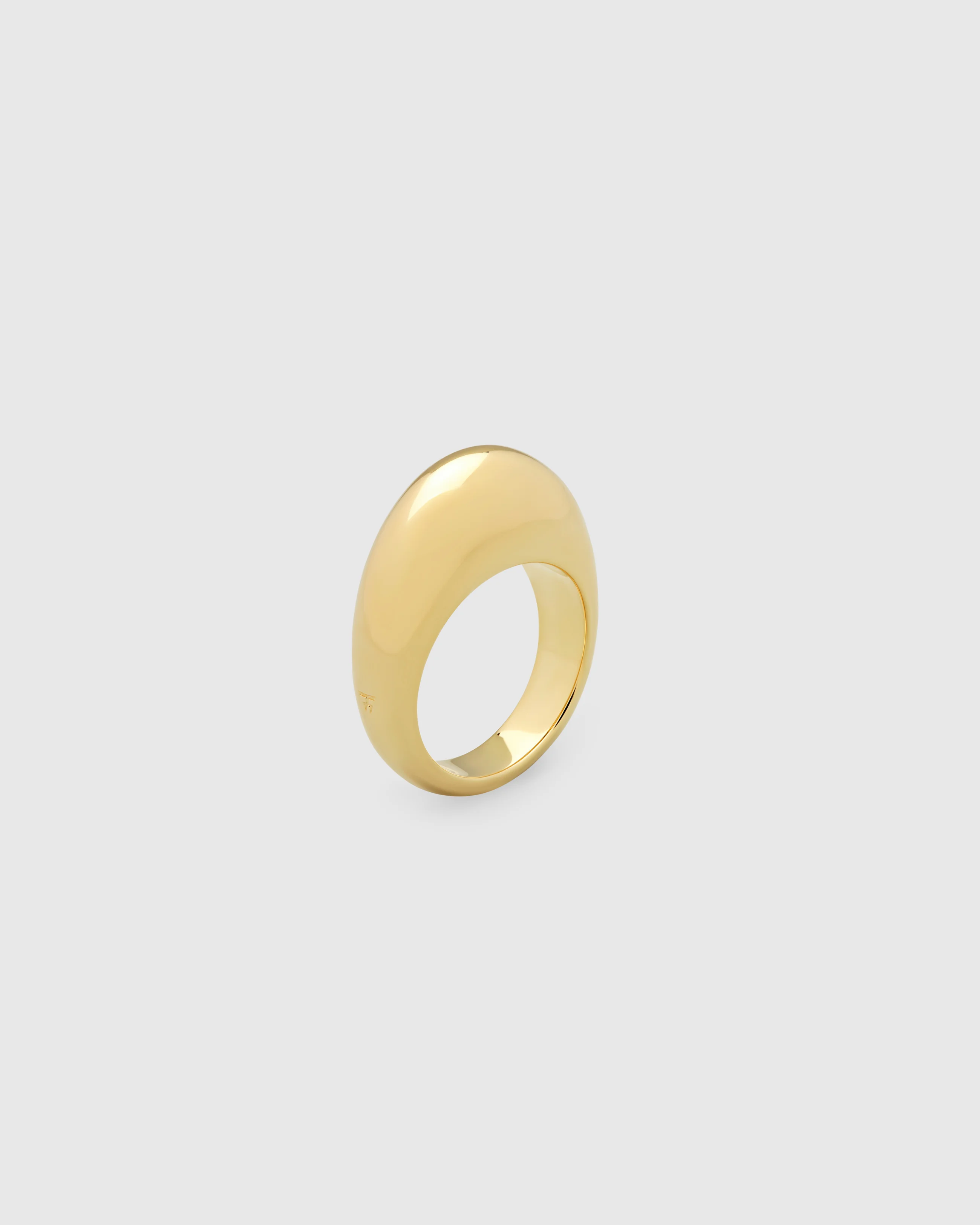 Pebble Ring Gold Medium