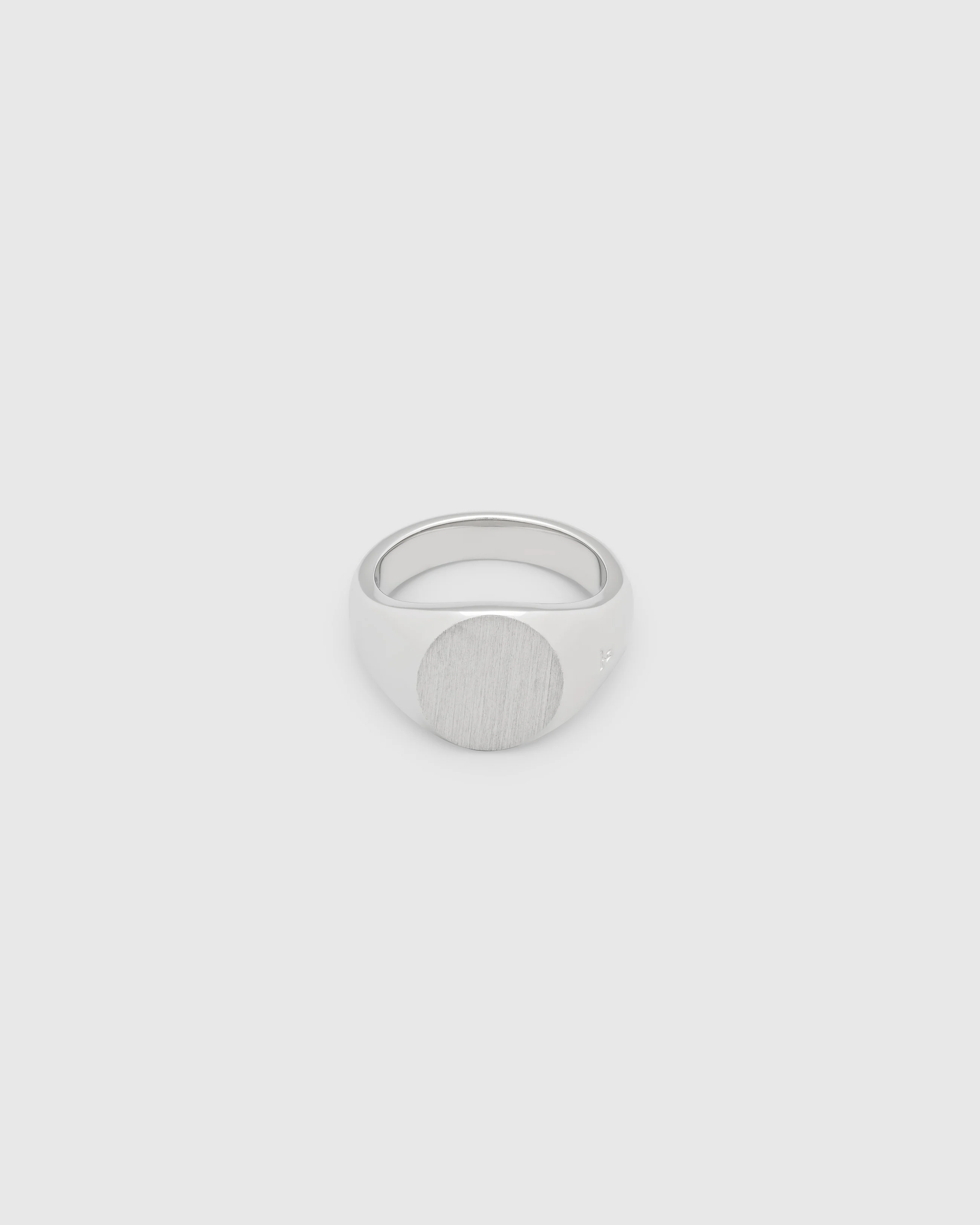Tom Wood - Kim Ring Satin - Rings - Silver