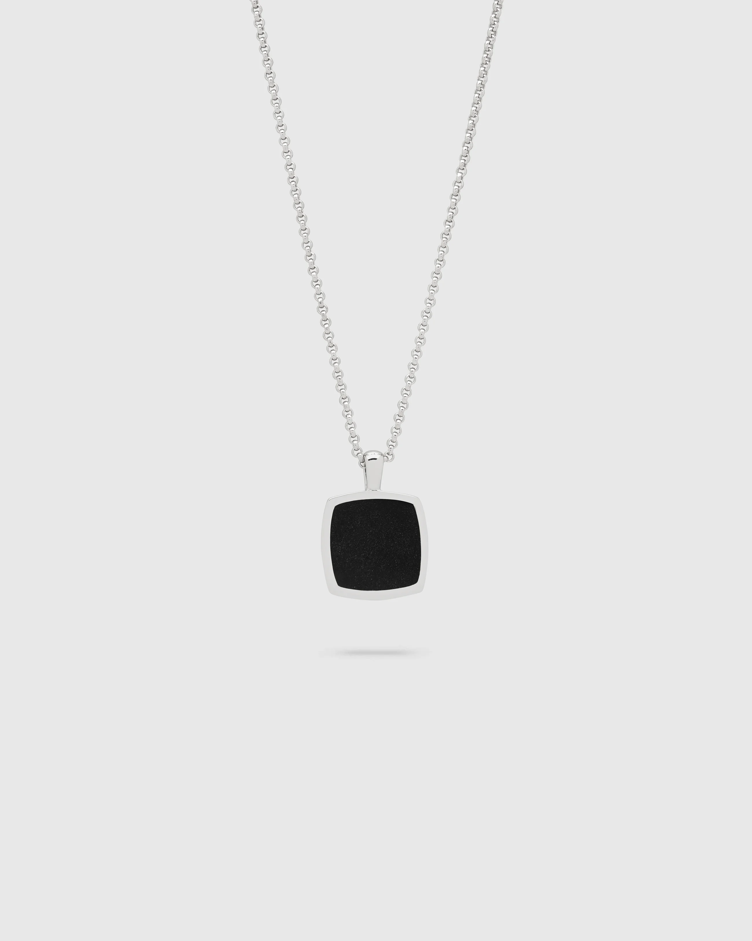 Cushion Pendant Onyx