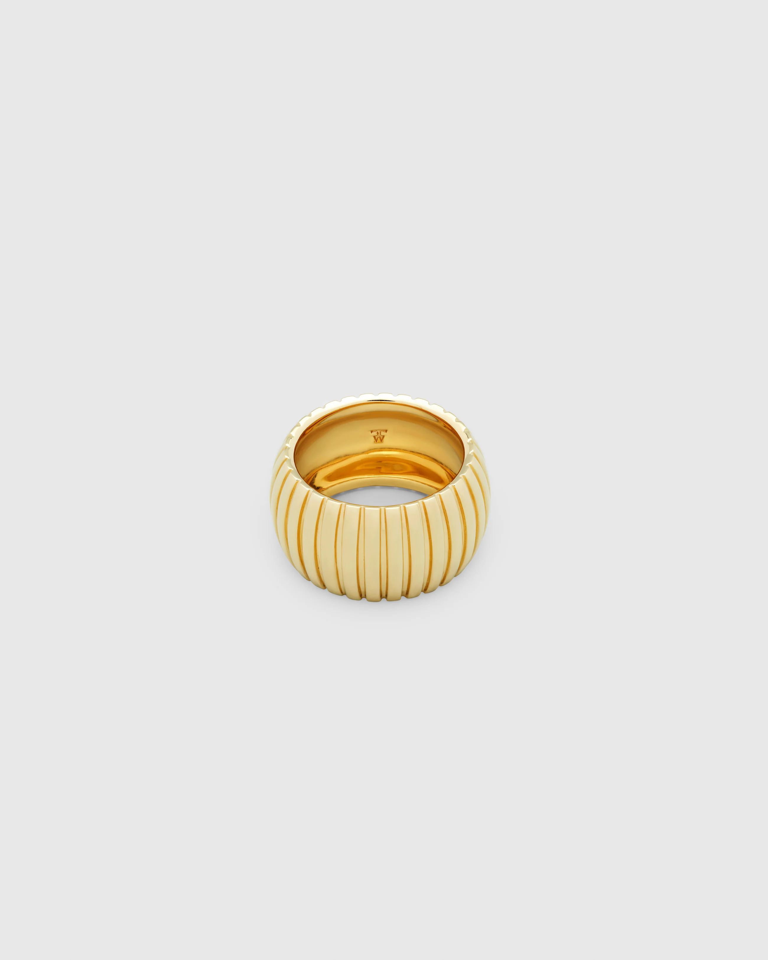 Tubogas Ring Medium Gold