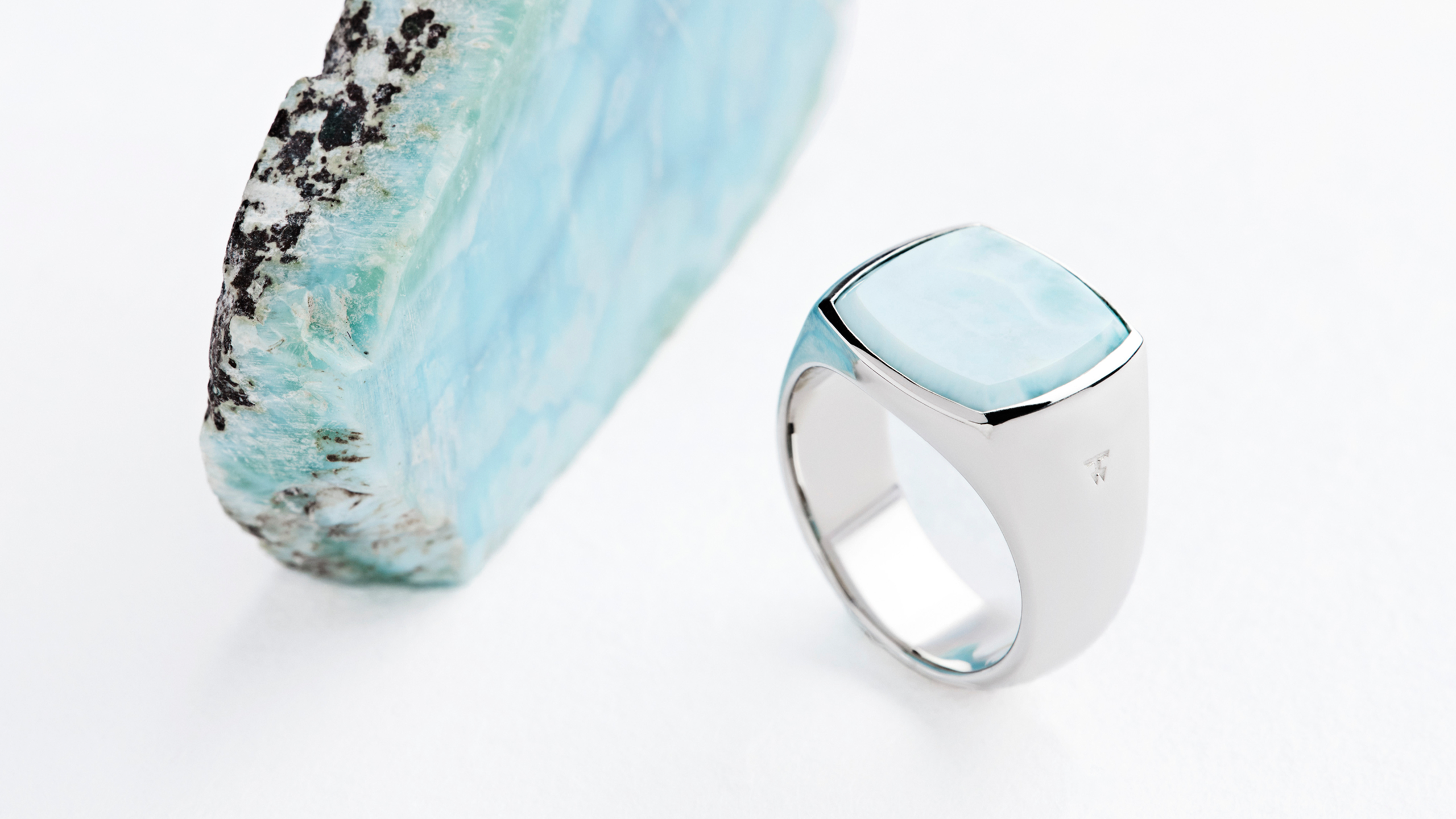 Ice Blue Ring - Tom Wood Project Official Online Store Ice Blue Ring - Tom Wood Project Official Online Store