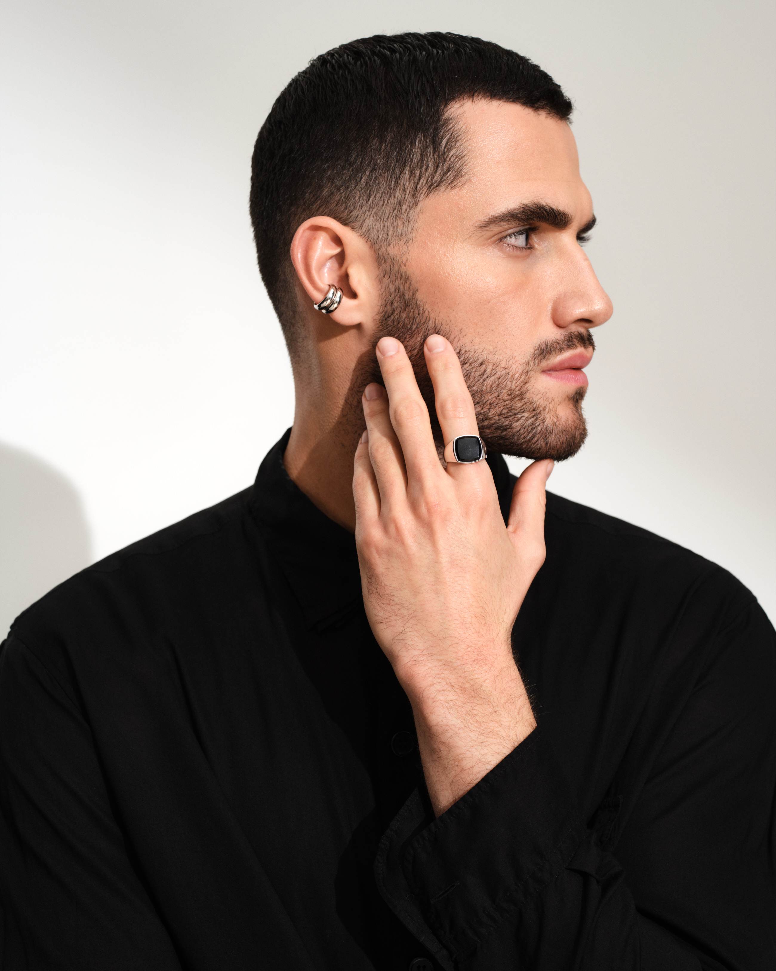Black Onyx rings - Tom Wood Project Official Online Store