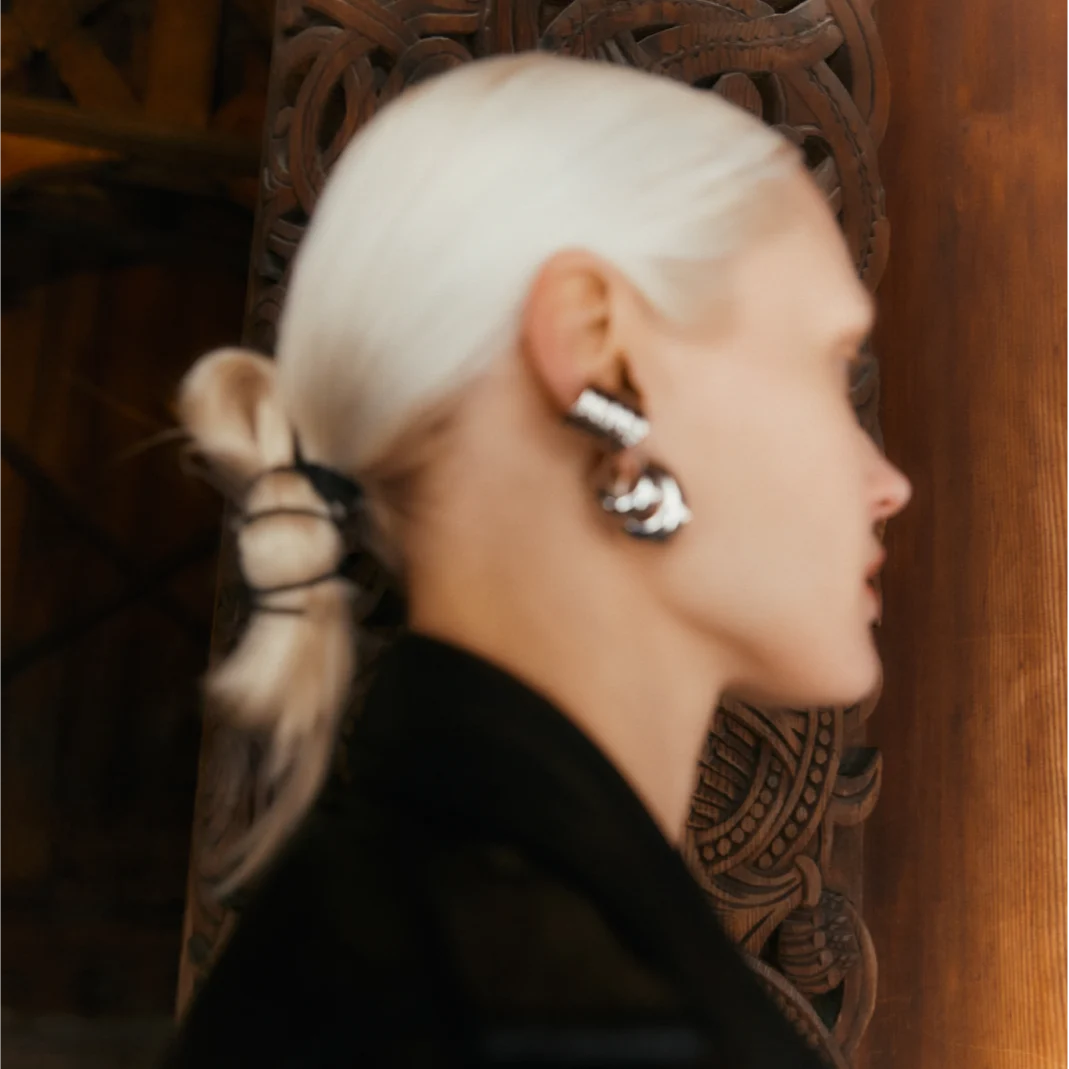 Ice collection - Image split - earrings 2