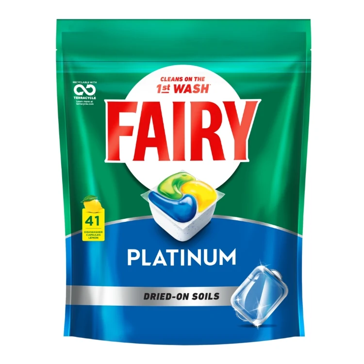 Comparison of Fairy Platinum Plus, Platinum and All-in-one dishwasher capsules for your cleaning needs