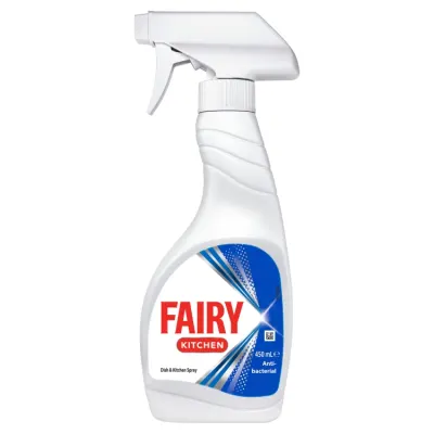 Fairy Antibacterial dish and multi-surface kitchen spray (450ml)