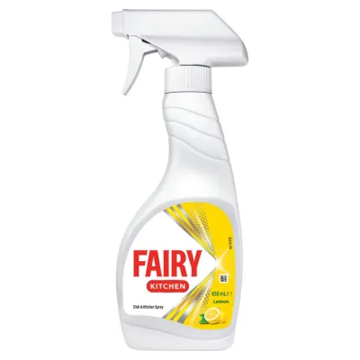Fairy dish and multi-surface kitchen spray (450ml) - Lemon Scent