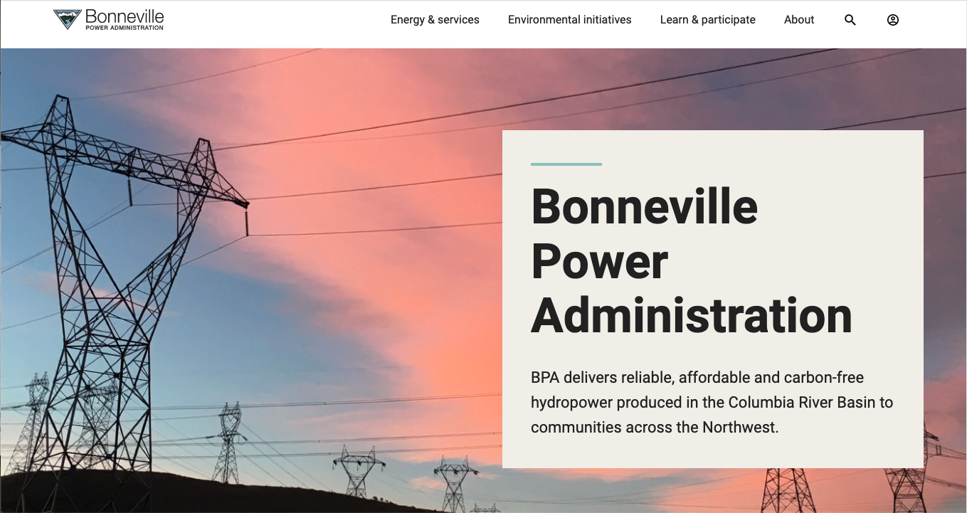 Cover Image for Bonneville Power Association