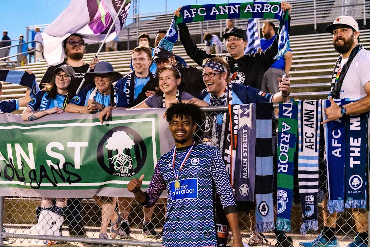 Postgame MOTM where AFC Ann Arbor drew with Flint City 1-1 on June 17, 2022