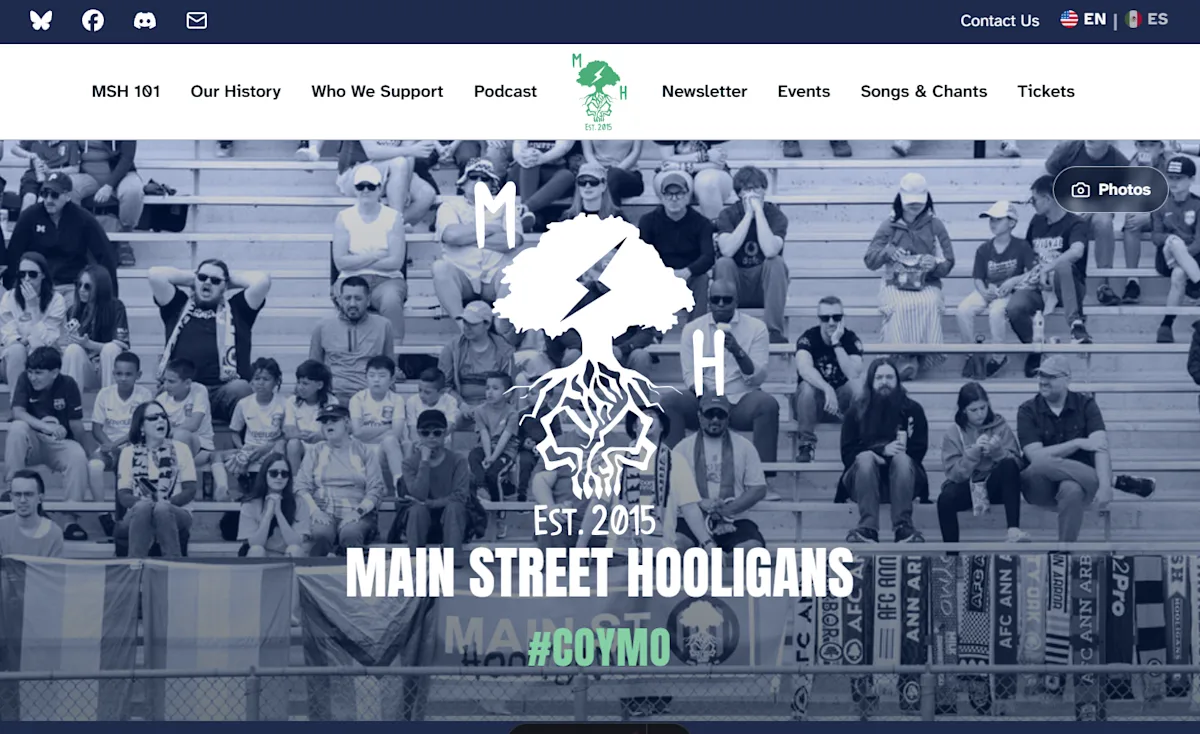 Main Street Hooligans Website