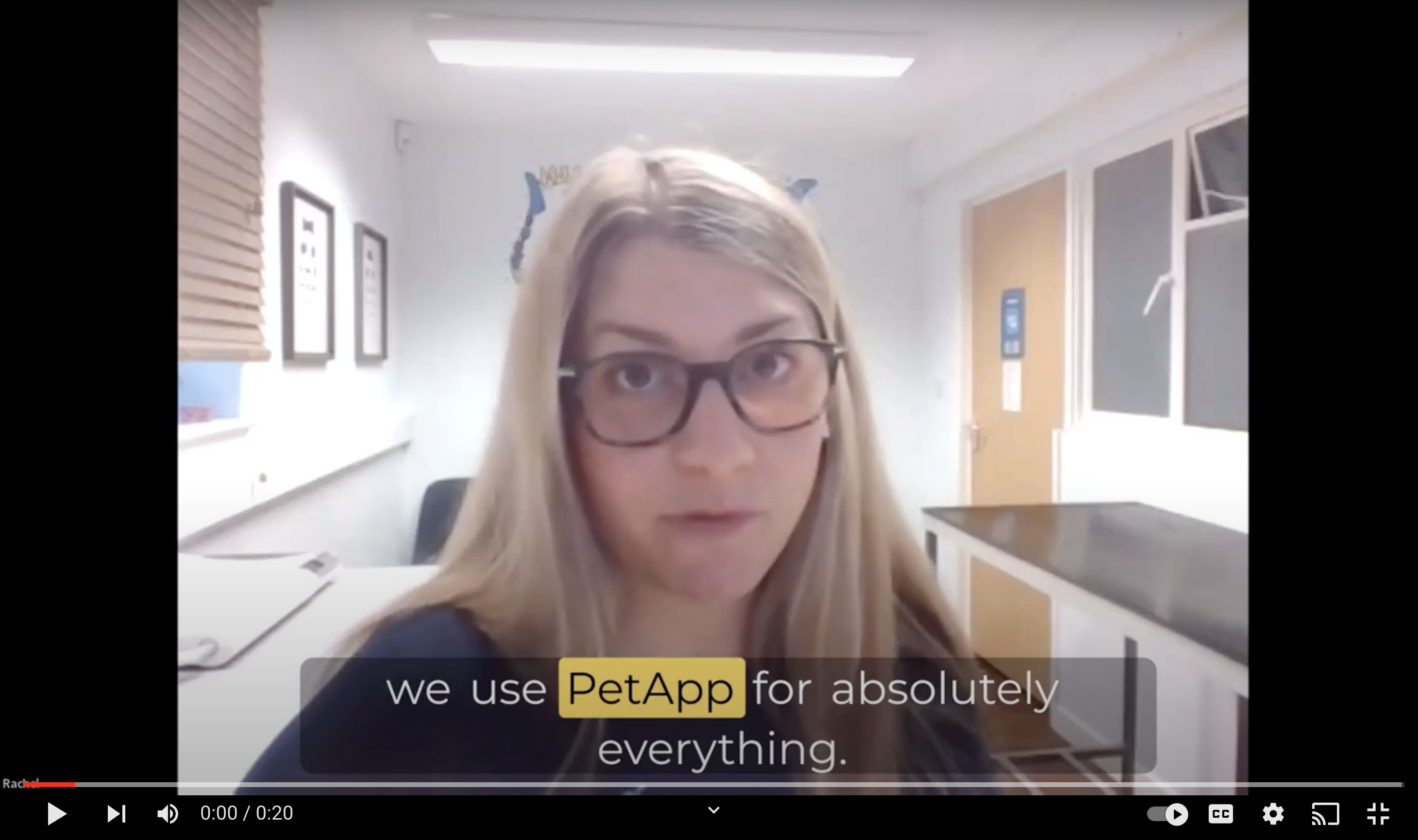 We use PetsApp for absolutely everything!