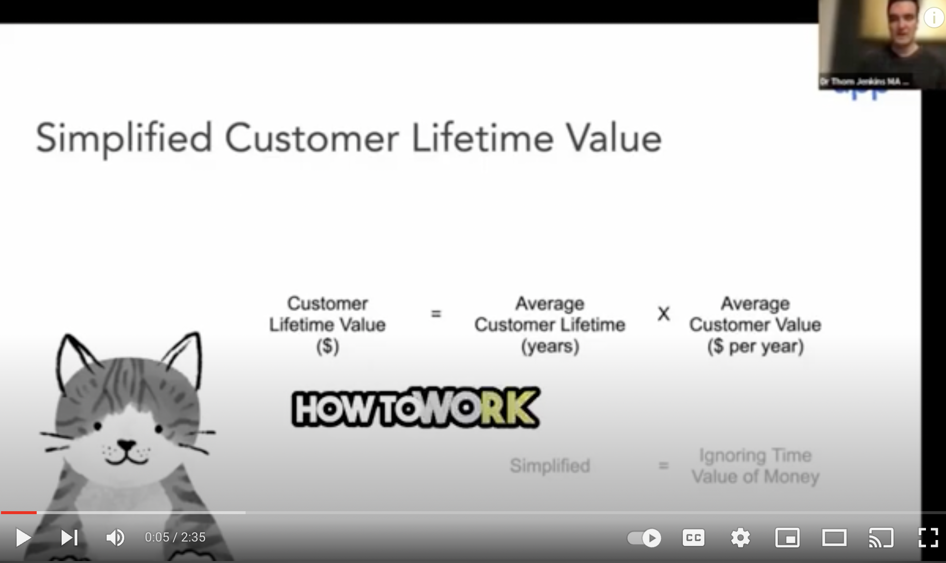 Customer Lifetime Value Video