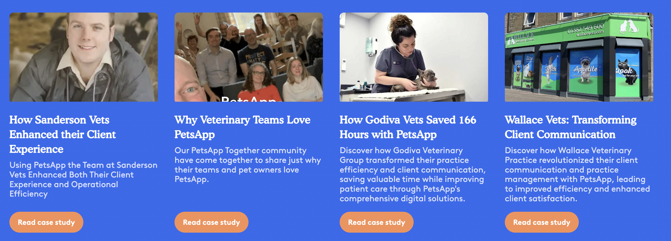 PetsApp Case studies
