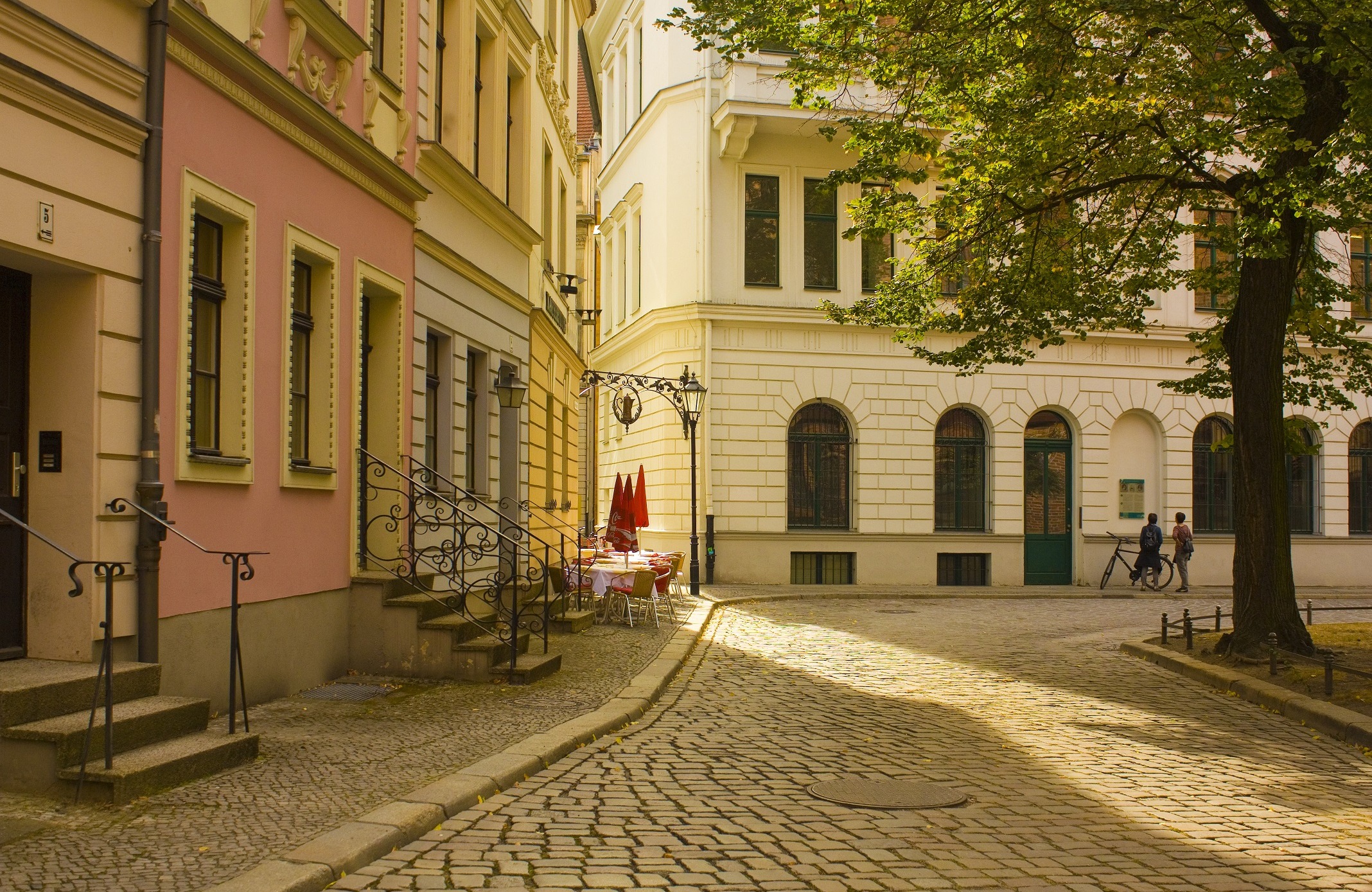 Das Nikolaiviertel In Berlin