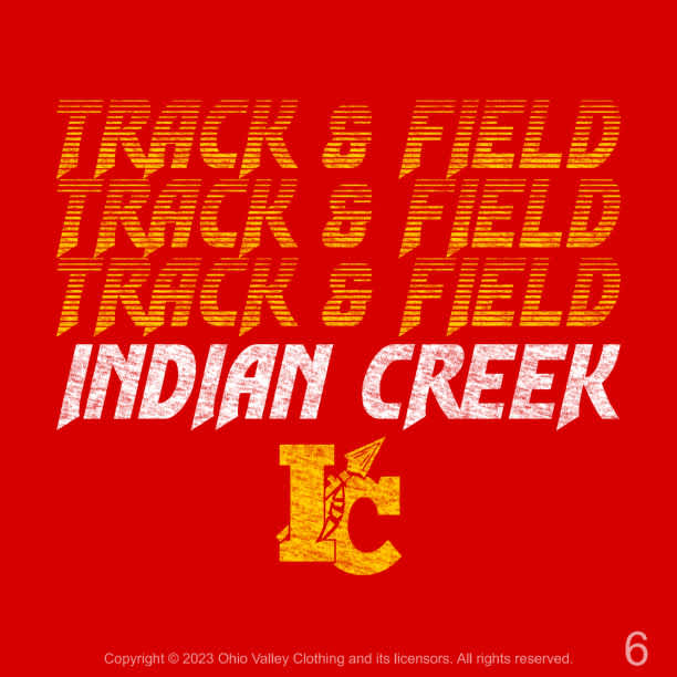 Indian Creek Track & Field 2023 Fundraising Sample Designs Indian-Creek-Track-2023-Design page 06