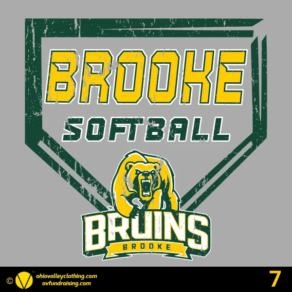 Brooke Middle School Softball 2025 Design 07