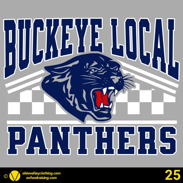 Buckeye Local Junior Panthers Basketball 2026 Design 25