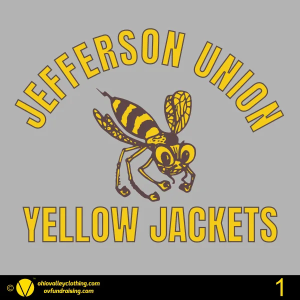 Jefferson Union High School Class of 1984- Design 001
