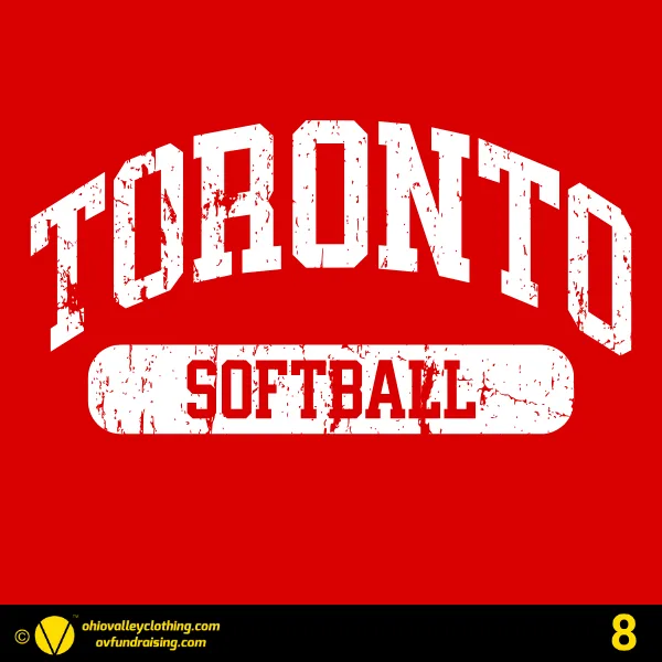 Toronto High School Softball 2026 Design 08