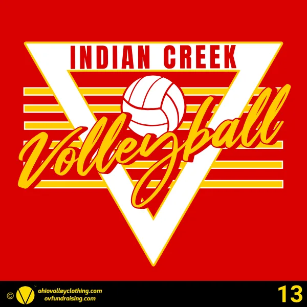 Indian Creek Volleyball 2024- Design 13