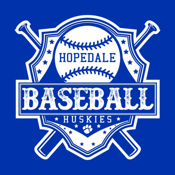 Hopedale Baseball 2023 logo