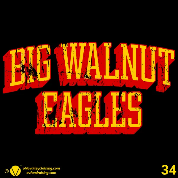 Big Walnut High School Swim Team 2026 Design 34