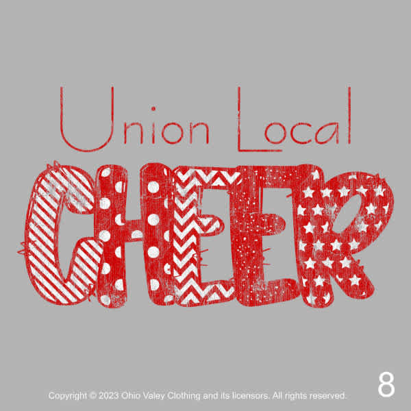 Union Local Cheerleaders 2023 Fundraising Sample Designs Union Local Cheerleaders 2023 Fundraising Sample Design Page 08