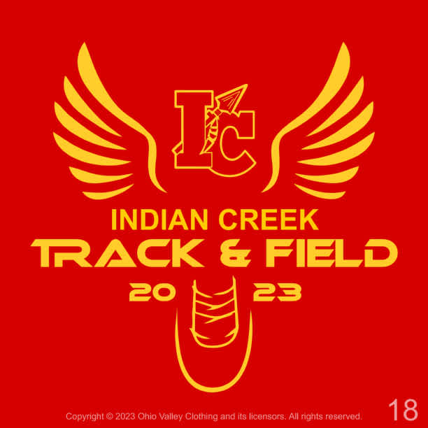 Indian Creek Track & Field 2023 Fundraising Sample Designs Indian-Creek-Track-2023-Design page 18