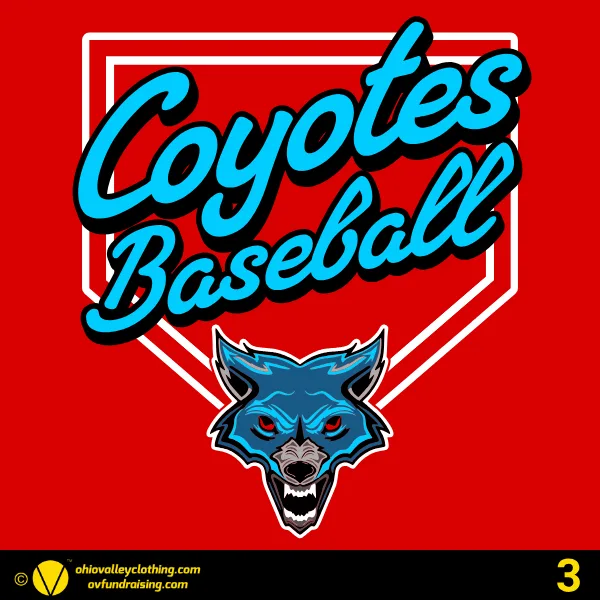 SV Coyotes Baseball Club Fall 2024 Design 03