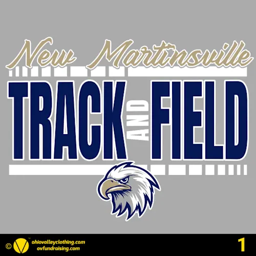 New Martinsville School Track 2026 Fundraising Sample Designs