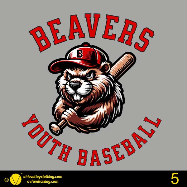 Beaver Youth Baseball 2024 Fundraising Sample Designs Beaver Youth