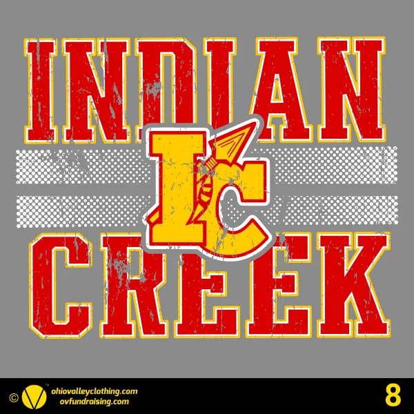 Indian Creek Athletic Boosters 2026 Design 08