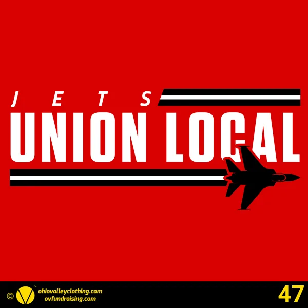 Union Local Little Jets Football 2026 Design 47