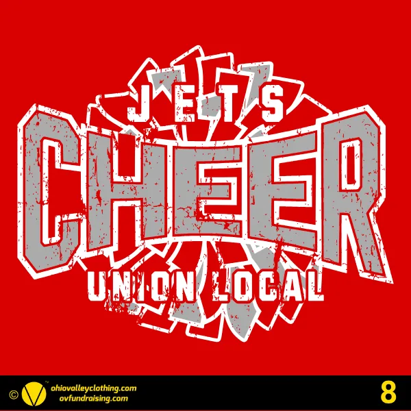 Union Local Little Jets Cheer 2026 Design 08