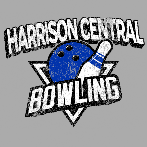 Harrison Central Bowling 2024 logo