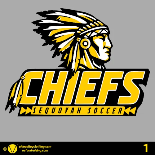 Sequoyah Lady Chiefs Soccer 2026 Sample Designs