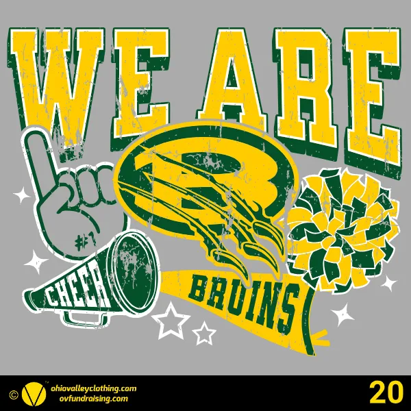 Brooke Bruin Youth Football & Cheer 2025 Design 20
