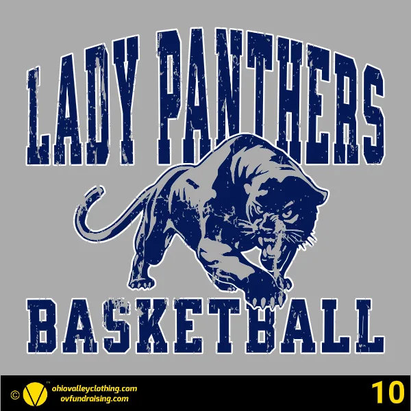 Buckeye Local Lady Panthers Basketball 2025-26 Design 10