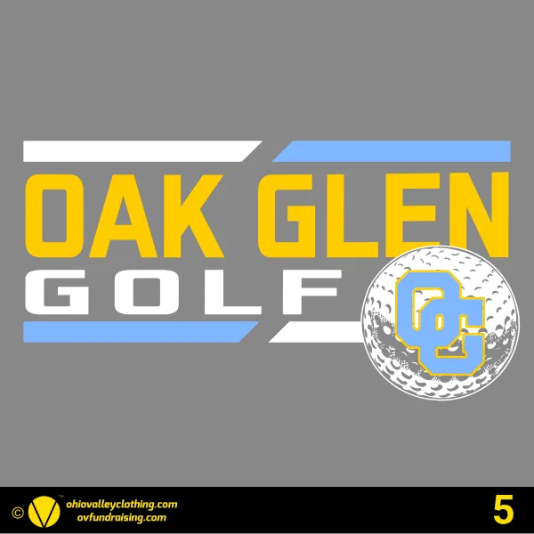 Oak Glen High School Golf 2026 Design 05