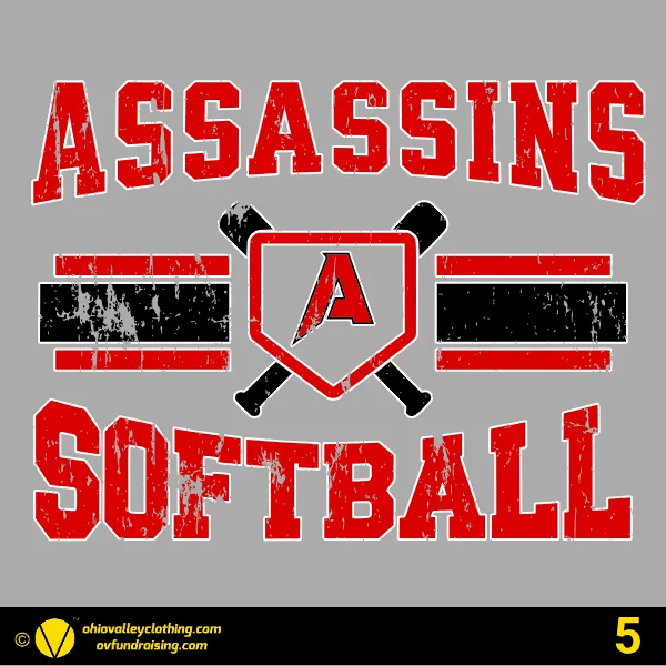 Assassins Softball Fall 2025 Design 05