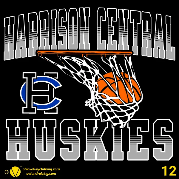 Harrison Central Girls Basketball 2025-26 Design 12