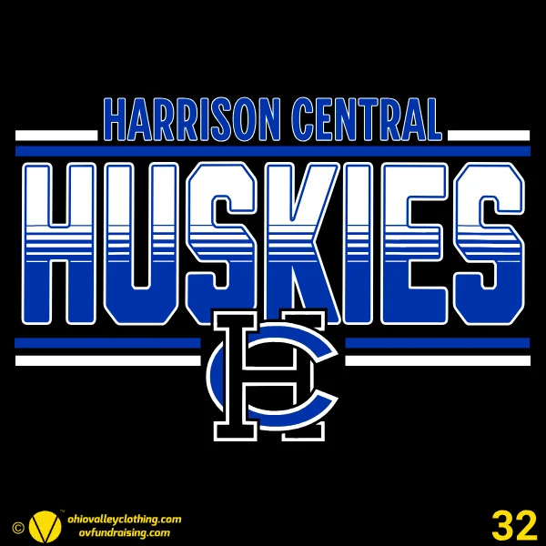 Harrison Central Ladies Basketball 2024 Design 32