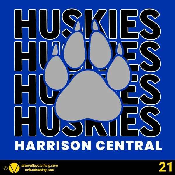 Harrison Central Huskies Soccer 2026 Design 21