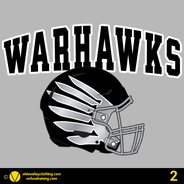 Westerville Central Football 2024 Fundraising Sample Designs Westerville Central Football 2024 Design 02
