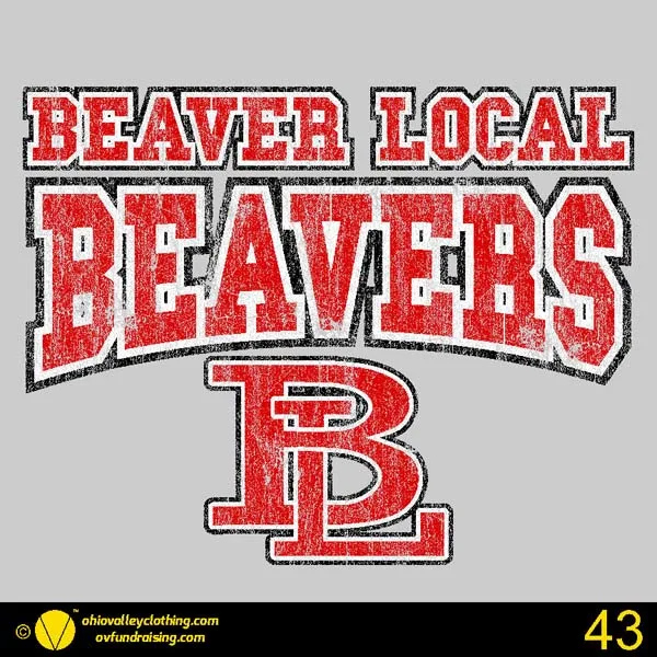 Beaver Local Softball 2024 Design 43