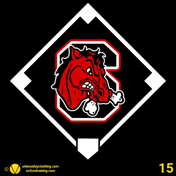 Steubenville Big Red Baseball 2026 - Design 15