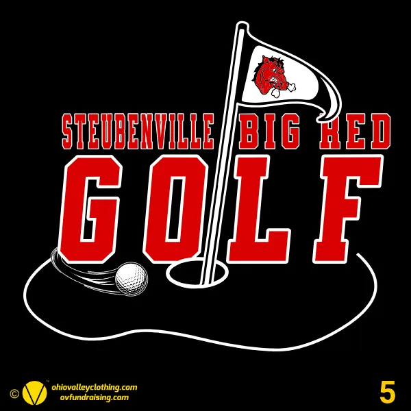 Steubenville Big Red Golf 2026 Design 05