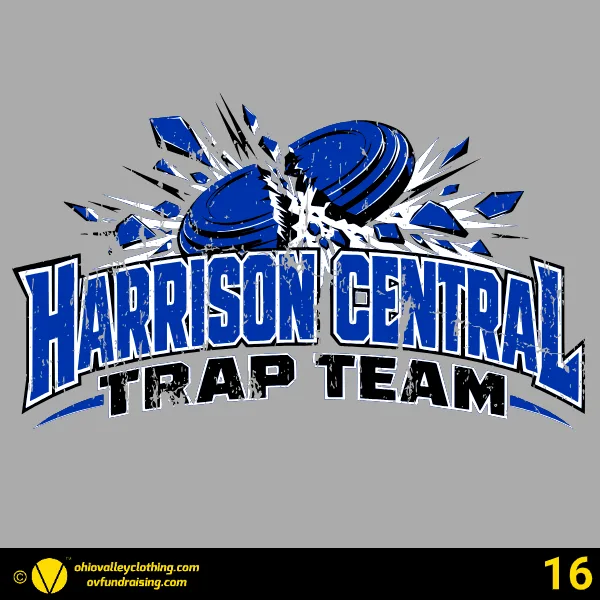 Harrison Central Trap Team Fall 2026 Design 16