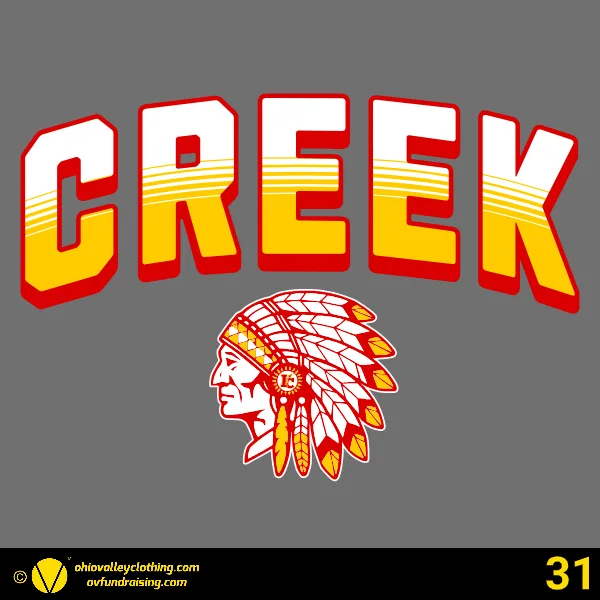 Indian Creek Youth Football and Cheering 2025 Design 31