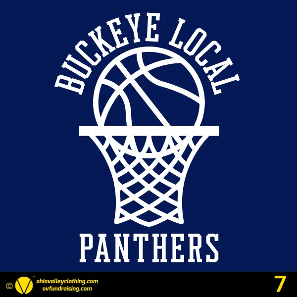 Buckeye Local Junior Panthers Basketball 2026 Design 07