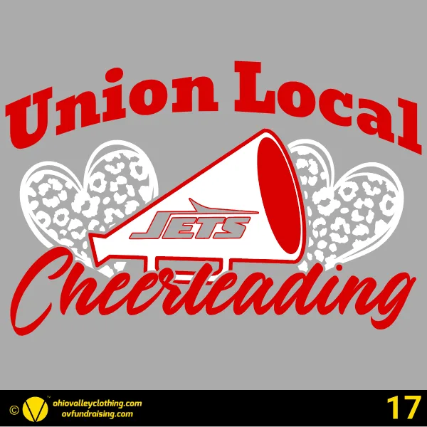 Union Local Little Jets Cheer 2026 Design 17